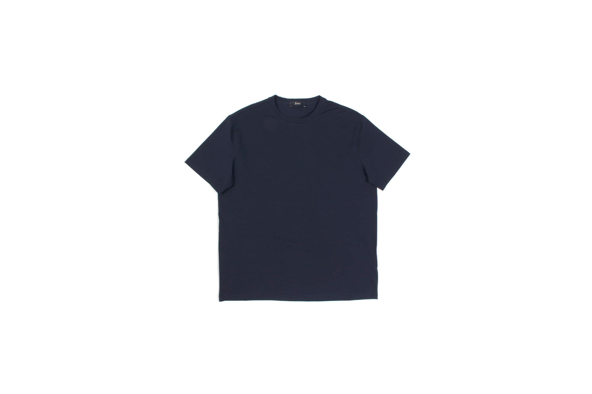 HERNO (ヘルノ) Cotton Stretch Crew Neck T-shirt (コットン ストレッチ クルーネック Tシャツ) クルーネック Tシャツ NAVY (ネイビー・9200) 2021 春夏新作 Alto e Diritto altoediritto アルトエデリット Tee