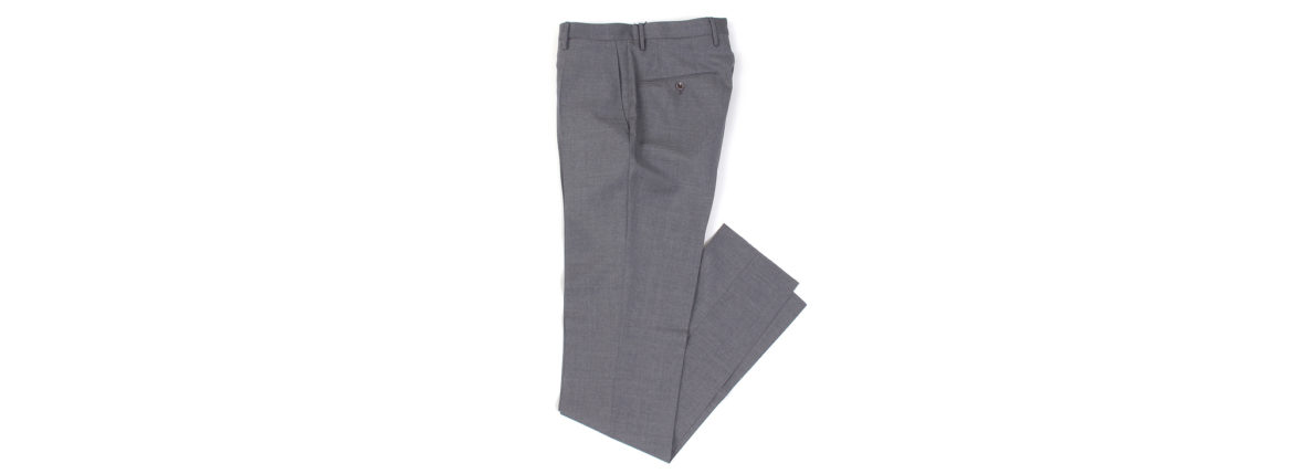 INCOTEX (インコテックス) N35 SLIM FIT (1T0035) SUPER 100`S TROPICAL WOOL トロピカルウール サマーウール スラックス GREY (グレー・910) 2021 春夏新作 愛知 名古屋 Alto e Diritto altoediritto アルトエデリット グレスラ スラックス