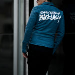 ISAMU KATAYAMA BACKLASH (イサムカタヤマ バックラッシュ) JAPAN CALF DOUBLE RIDERS No.1927-01 (ジャパン カーフ ダブルライダース) レザー ダブルライダース ジャケット TURQUOISE(ターコイズ) MADE IN JAPAN (日本製) 2021 春夏新作 【Special Model】【Alto e Diritto別注】【カタヤマ氏直筆スペシャルバックプリント】のイメージ