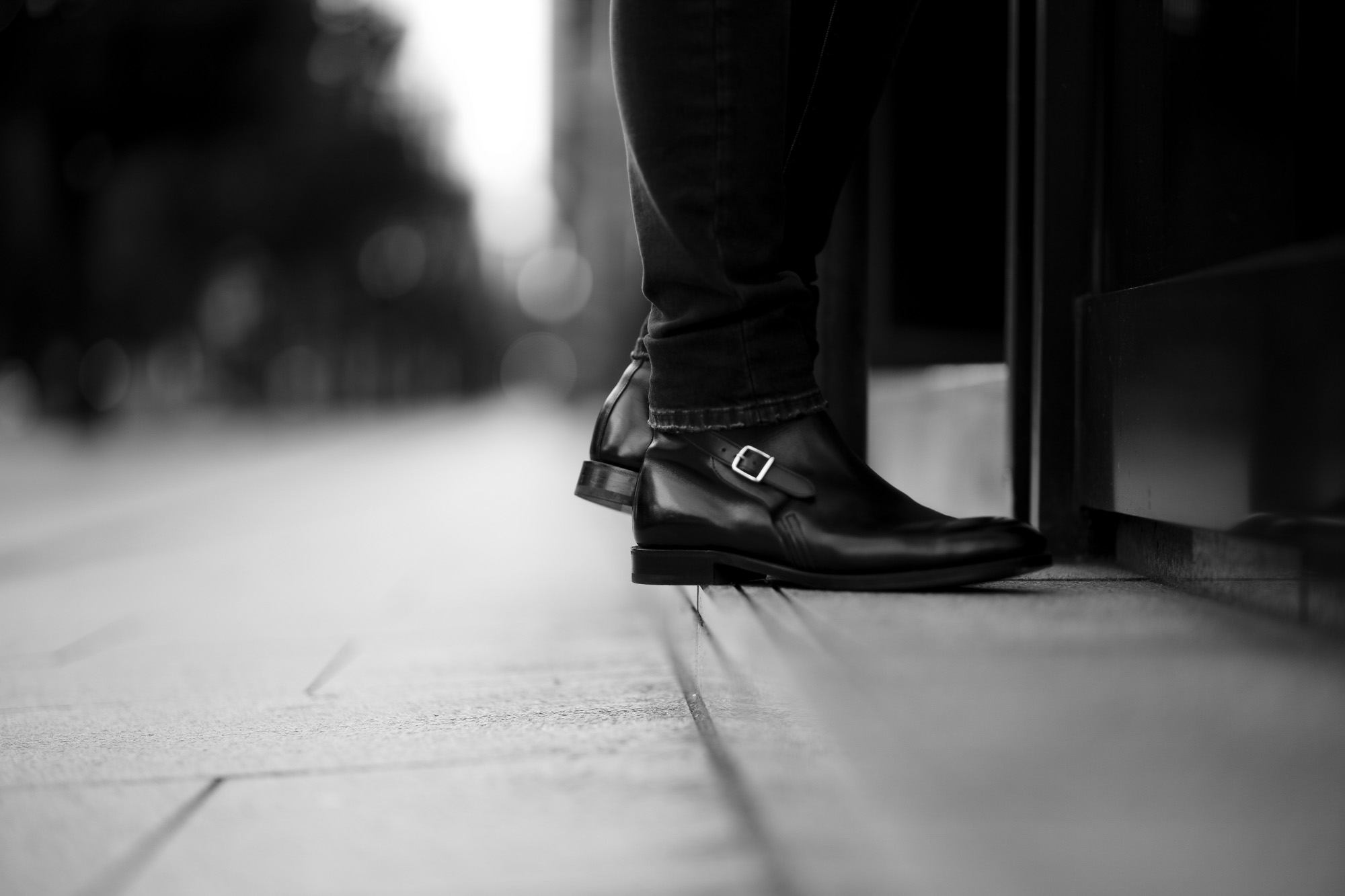 JOHN LOBB (ジョンロブ) ABBOT (アボット) 8695B Jodhpur Boots Black Calf ブラックカーフレザー ジョッパーブーツ BLACK (ブラック) Made In England (イギリス製) 2021 愛知 名古屋 Alto e Diritto altoediritto アルトエデリット ブーツ レザーブーツ johnlobbブーツ