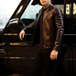 MOLEC (モレック) Single Leather Jacket (シングル レザージャケット) PLONGE Lambskin プロンジェラムレザー シングル ライダース ジャケット NERO (ブラック) Made in italy (イタリア製) 2021 【ご予約受付中】のイメージ