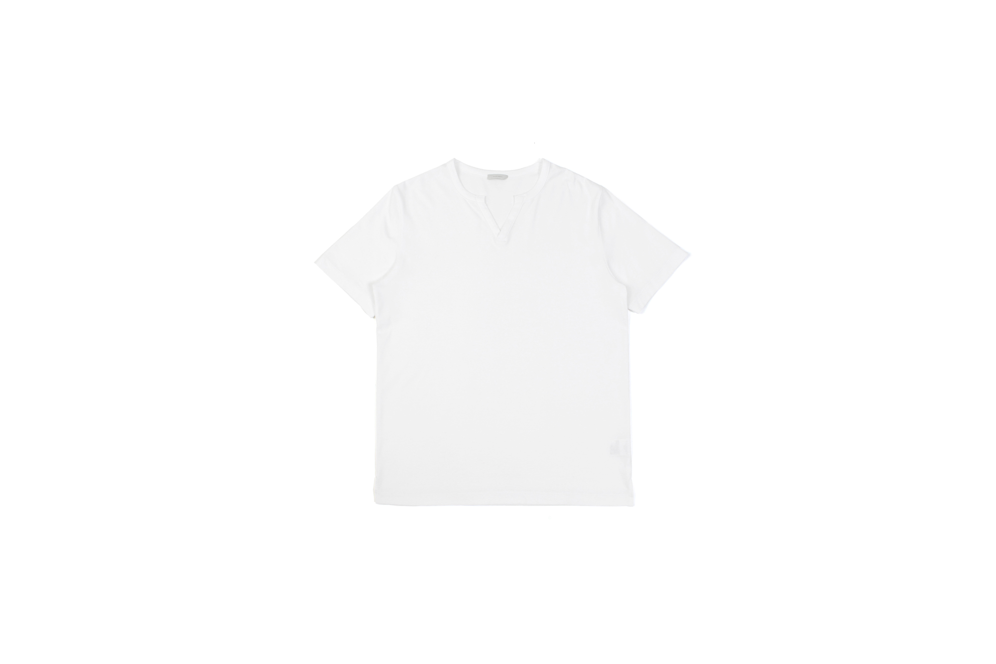 nomiamo (ノミアモ) SUPIMA 80/1 Key Neck T-shirt スーピマコットン キーネック Tシャツ WHITE (ホワイト) 2021 春夏 【Alto e Diritto別注】【Special限定モデル】【ご予約開始】愛知 名古屋 Altoediritto アルトエデリット カットソー 半袖Tシャツ