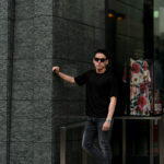 RIVORA (リヴォラ) Vintage Linen Layered T-Shirts ヴィンテージ リネン レイヤード Tシャツ BLACK (ブラック・010) MADE IN JAPAN (日本製) 2021 春夏新作のイメージ