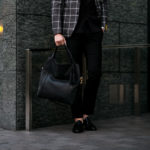 ACATE (アカーテ) GREGALE（グレゲール） Montblanc leather (モンブランレザー) レザーバッグ NERO (ネロ) MADE IN ITALY (イタリア製) 2021【Special Model】【Alto e Diritto別注】のイメージ