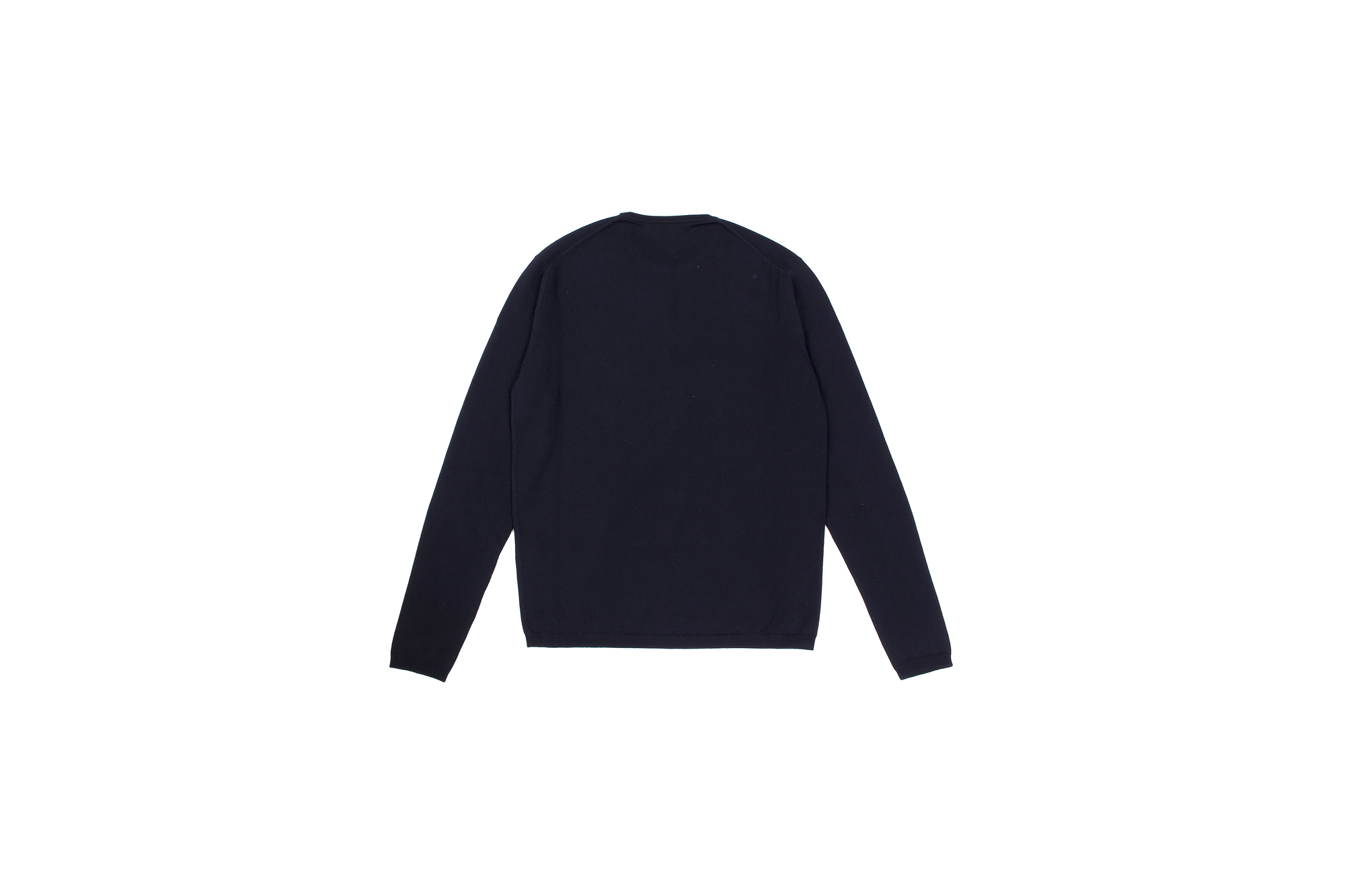 Cruciani (クルチアーニ) 27G Knit Crew Neck Sweater (27ゲージ クルーネック セーター) 27ゲージ ハイゲージ コットン ニット セーター NAVY (ネイビー・Z0064) made in italy (イタリア製) 2021 春夏新作 【入荷しました】【フリー分発売開始】愛知 名古屋 Alto e Diritto altoediritto アルトエデリット ロングスリーブ 長袖ニット