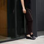 cuervo bopoha (クエルボ ヴァローナ) Sartoria Collection (サルトリア コレクション) Brad (ブラッド) WASHABLE 2WAY SUPER COMFORT NYLON ウォッシャブル ストレッチ ナイロン スラックス BROWN (ブラウン) MADE IN JAPAN (日本製) 2021 春夏新作のイメージ