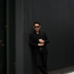 cuervo bopoha (クエルボ ヴァローナ) Sartoria Collection (サルトリア コレクション) Rooster (ルースター) STRETCH NYLON ストレッチナイロン スーツ BLACK(ブラック) MADE IN JAPAN (日本製) 2021 春夏 【Special Model】 【ご予約受付中】のイメージ