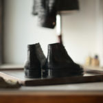 ENZO BONAFE (エンツォボナフェ) ART.3722 Chukka boots Lizard Leather リザード エキゾチックレザー チャッカブーツ NERO (ブラック) made in italy (イタリア製) 2021 【Special Model】【入荷しました】【フリー分発売開始】のイメージ