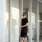 FIXER (フィクサー) FTS-01(エフティーエス01) 2 Print Crew Neck T-shirt 2プリントTシャツ BLACK (ブラック) 【ご予約開始】【2021.4.17(Sat)～2021.5.03(Mon)】のイメージ