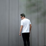 FIXER (フィクサー) FTS-01(エフティーエス01) 2 Print Crew Neck T-shirt 2プリントTシャツ WHITE (ホワイト) 【ご予約開始】【2021.4.17(Sat)～2021.5.03(Mon)】のイメージ