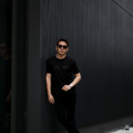 FIXER (フィクサー) FTS-03 Reverse Print Crew Neck T-shirt リバースプリント Tシャツ ALL BLACK (オールブラック) 【SOLD OUT】のイメージ