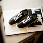 GHOUD (ゴード) LOB 01 レザースニーカー WHITE/BLACK(ホワイト/ブラック) made in italy (イタリア製) 2021 春夏新作 【入荷しました】【フリー分発売開始】のイメージ