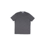 Gran Sasso (グランサッソ) Silk T-shirt (シルク Tシャツ) SETA (シルク 100%) ショートスリーブ シルク Tシャツ GREY (グレー・264) made in italy (イタリア製) 2021 春夏新作のイメージ