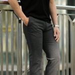 INCOTEX (インコテックス) N35 SLIM FIT (1NT035) TROPICAL TECNO WOOL 撥水 ウォッシャブル トロピカル サマーウール スラックス GRAY (グレー・920) 2021 春夏新作のイメージ