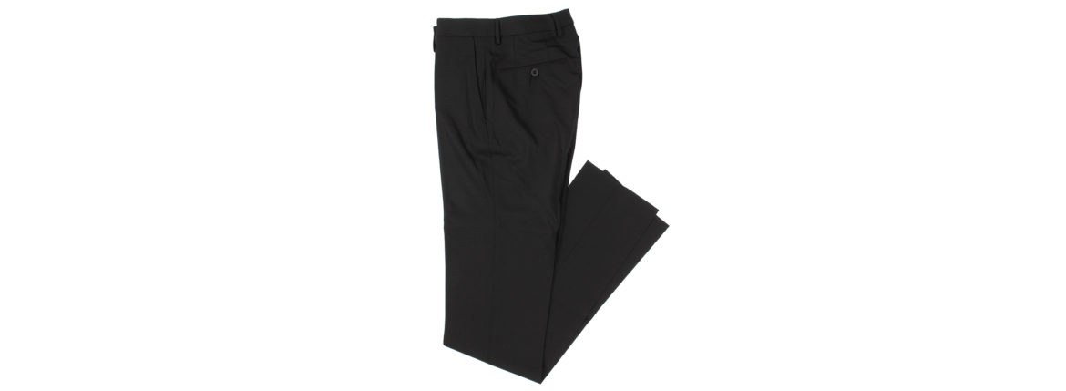 INCOTEX (インコテックス) N35 SLIM FIT (1NT035) TROPICAL TECNO WOOL 撥水 ウォッシャブル トロピカル サマーウール スラックス BLACK (ブラック・990) 2021 春夏新作 愛知 名古屋 Alto e Diritto altoediritto アルトエデリット