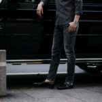PT TORINO DENIM (ピーティートリノデニム) ROCK (ロック) SKINNY FIT (スキニーフィット) ストレッチ クラッシュ デニムパンツ BLACK (ブラック・LT24) 2021春夏 【Special Model】【ご予約受付中】【 国内2店舗限定展開】【菅原靴店 // Alto e Diritto】のイメージ