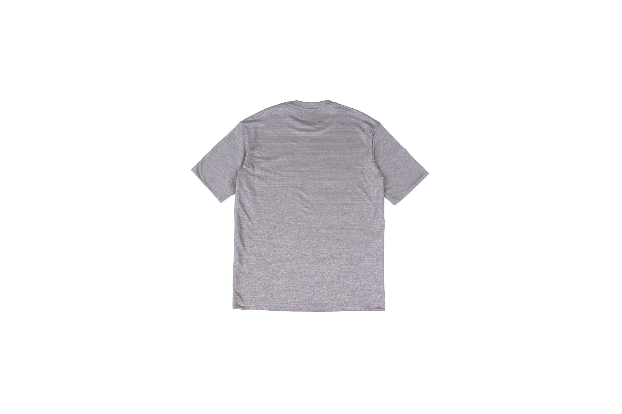 RIVORA (リヴォラ) Vintage Linen Layered T-Shirts ヴィンテージ リネン レイヤード Tシャツ GRAY (グレー・020) MADE IN JAPAN (日本製) 2021 春夏新作 【入荷しました】【フリー分発売開始】愛知 名古屋 Alto e Diritto altoediritto アルトエデリット 半袖TEE