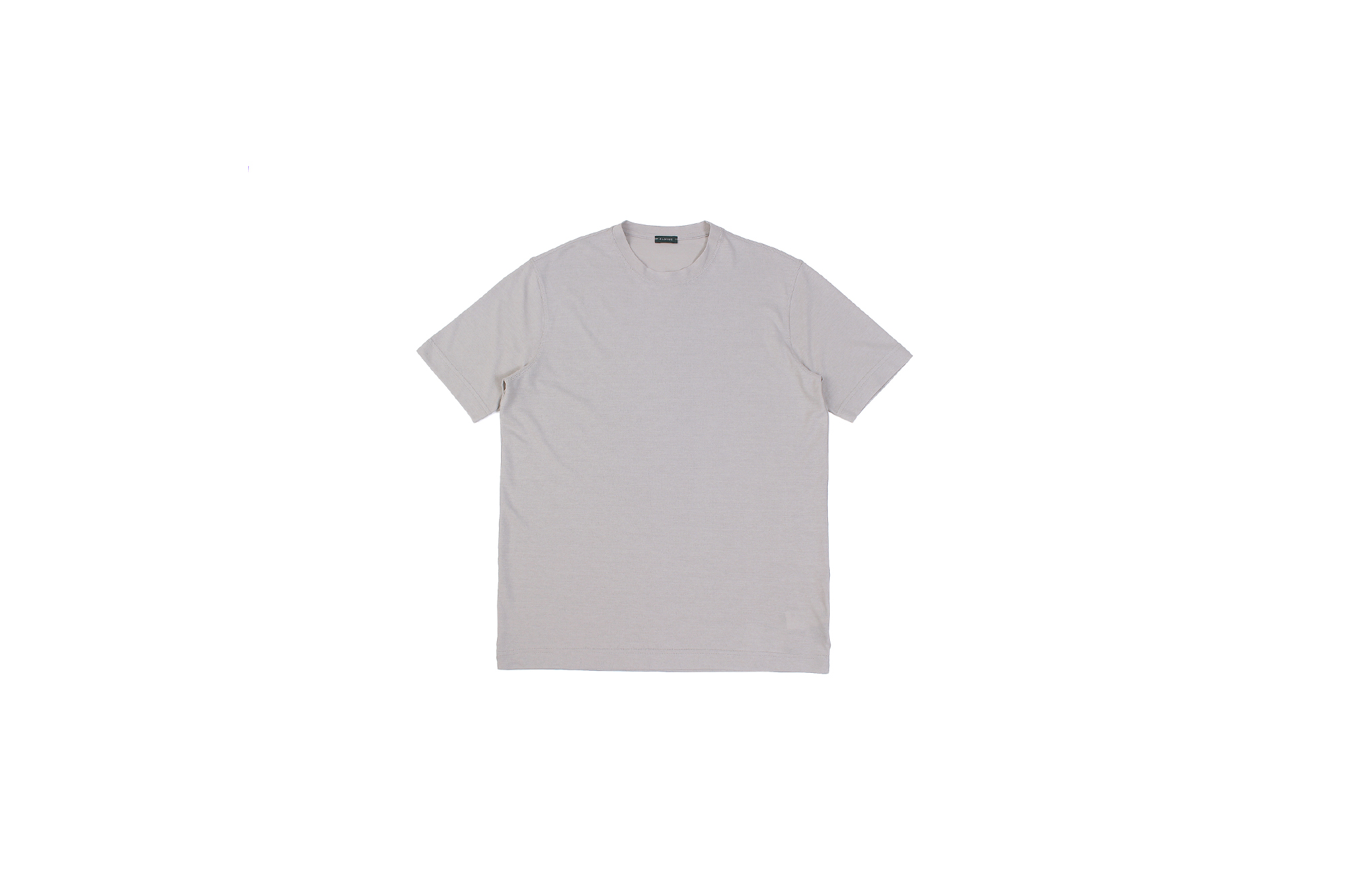 ZANONE (ザノーネ) Crew Neck T-shirt (クルーネックTシャツ) ice cotton アイスコットン Tシャツ GREGE (グレージュ・Z5252) MADE IN ITALY(イタリア製) 2021 春夏新作 愛知 名古屋 Alto e Diritto altoediritto アルトエデリット