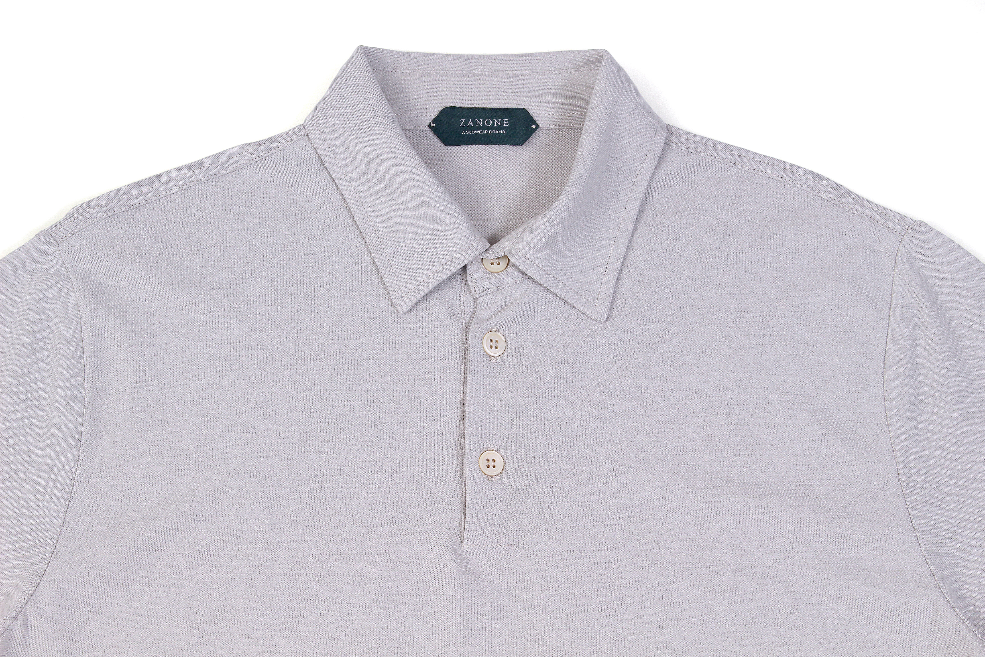 ZANONE (ザノーネ) Polo Shirt ice cotton アイスコットン ポロシャツ GREGE (グレージュ・Z5252) made in italy (イタリア製) 2021 春夏新作 愛知 名古屋 Alto e Diritto altoediritto アルトエデリット