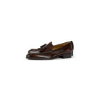 ENZO BONAFE(エンツォボナフェ) ART. EB-07 Tassel Loafer タッセルローファー MUSEUM CALF(ミュージアムカーフ) ドレスシューズ ローファー DARK BROWN (ダークブラウン) made in italy (イタリア製) 2021 秋冬 【ご予約受付中】のイメージ