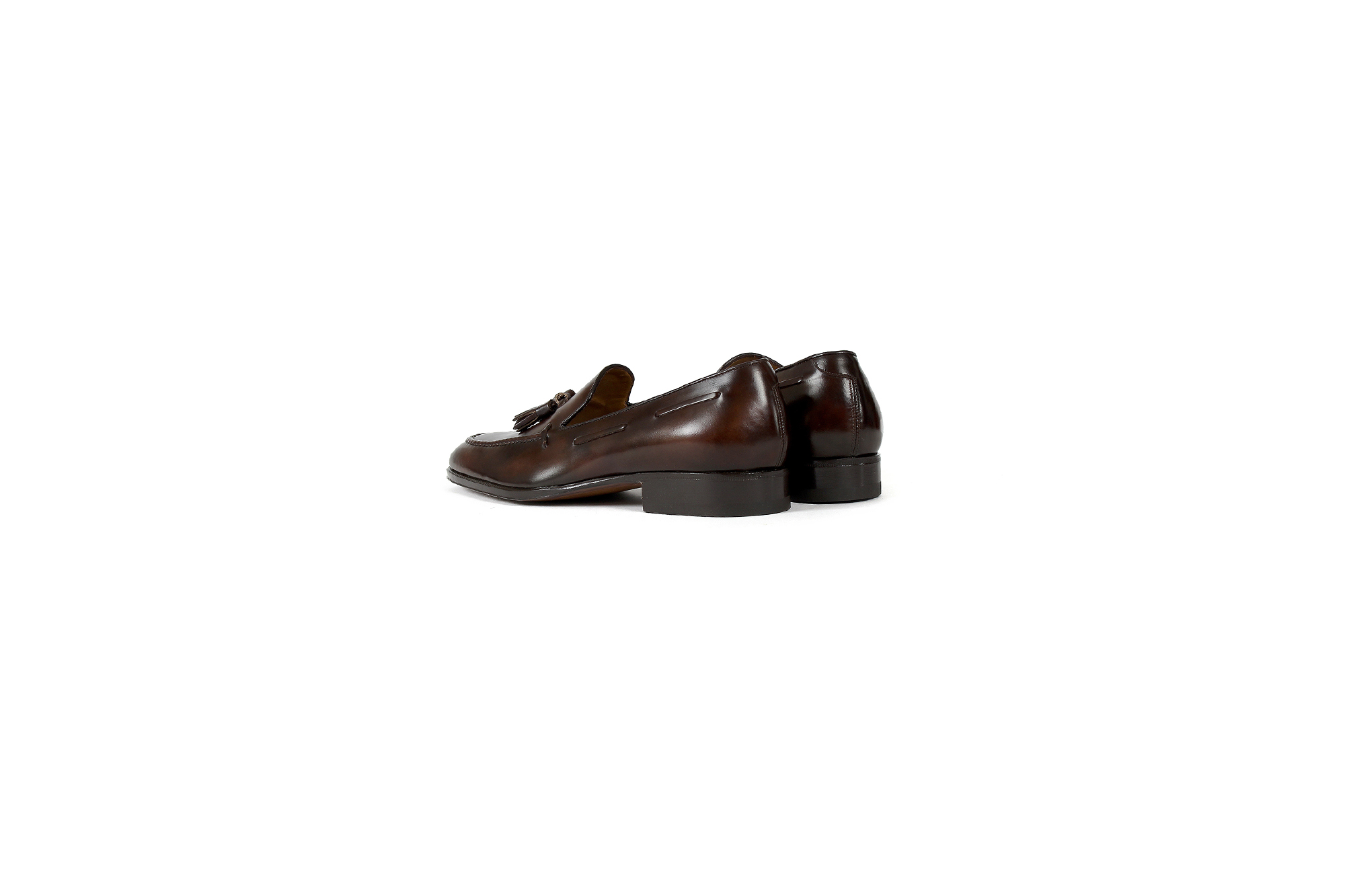 ENZO BONAFE(エンツォボナフェ) ART. EB-07 Tassel Loafer タッセルローファー MUSEUM CALF(ミュージアムカーフ) ドレスシューズ ローファー DARK BROWN(ダークブラウン) made in italy (イタリア製) 2021 秋冬 【ご予約受付中】 愛知 名古屋 altoediritto アルトエデリット EB-08 EB-44 EB-07 3722 LAMA LEATHER MUSEUM CALF DARK BROWN LIZARD ローファー ドレスシューズ スリッポン タッセルローファー