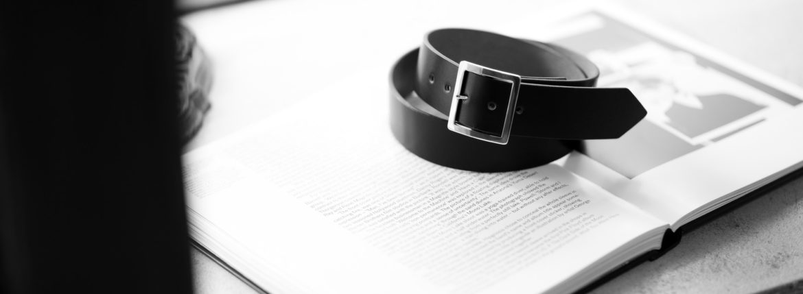 FIXER(フィクサー) FBL-01 CLASSIC LEATHER BELT クラシック レザーベルト BLACK(ブラック) 【ご予約開始】【2021.5.22(Sat)～2021.6.06(Sun)】 フィクサー エフビーエル01 ブラック レザーベルト 愛知 名古屋 Alto e Diritto altoediritto アルトエデリット