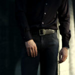 FIXER(フィクサー) FBL-01 CLASSIC LEATHER BELT クラシック レザーベルト BLACK(ブラック) 【ご予約受付中】【2021.5.22(Sat)～2021.6.06(Sun)】のイメージ