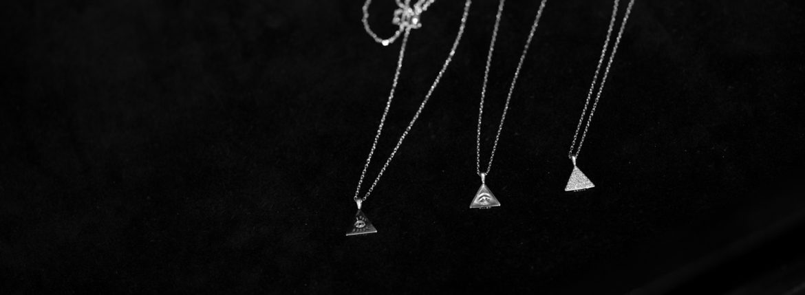 FIXER "ILLUMINATI EYES NECKLACE" 925 STERLING SILVER , 18K GOLD イルミナティ アイズネックレス シルバー 18Kゴールド 愛知 名古屋 Alto e Diritto altoediritto アルトエデリット