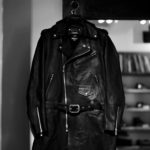 ISAMU KATAYAMA BACKLASH The Line (イサムカタヤマ バックラッシュ ザ・ライン) GUIDI CALF DOUBLE RIDERS COAT No.T-234AL (グイディ カーフ ダブルライダースコート) 925 STERLING SILVER (925 スターリングシルバー) レザー ダブルライダース コート BLACK (ブラック) MADE IN JAPAN (日本製) 2021 【入荷しました】【フリー分発売開始】のイメージ