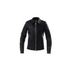 ISAMU KATAYAMA BACKLASH The Line (イサムカタヤマ バックラッシュ ザ・ライン) GUIDI CALF SINGLE RIDERS No.T-231 (グイディ カーフ シングルライダース) 925 STERLING SILVER (925 スターリングシルバー) レザー シングルライダース ジャケット BLACK (ブラック) MADE IN JAPAN (日本製) 2021 【Alto e Diritto 限定,別注】【Special Model】【ご予約開始】のイメージ