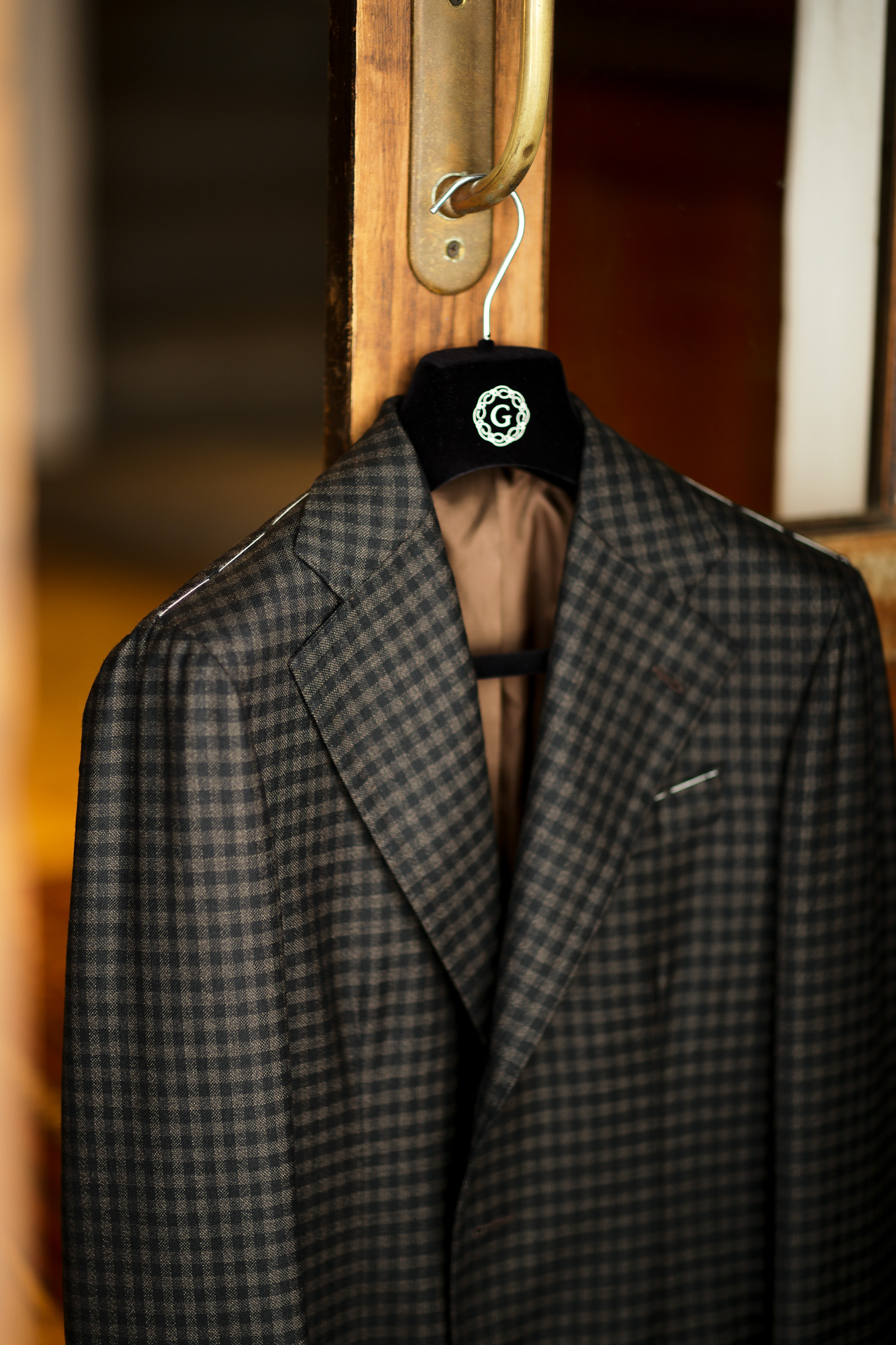 LUCA GRASSIA SALVATORE CASHMERE JACKET BROWN 2021AW ルカ グラシア サルヴァトーレ ウール アルパカ カシミア ジャケット BROWN ブラウン イタリア製 2021 秋冬 愛知 名古屋 Alto e Diritto アルトエデリット ブラウンジャケット 茶ジャケット