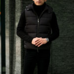 MOORER (ムーレー) FAYER (フェイヤー) Nylon Down Vest ナイロン ダウンベスト NERO(ブラック) Made in italy (イタリア製) 2021 秋冬 【ご予約受付中】のイメージ