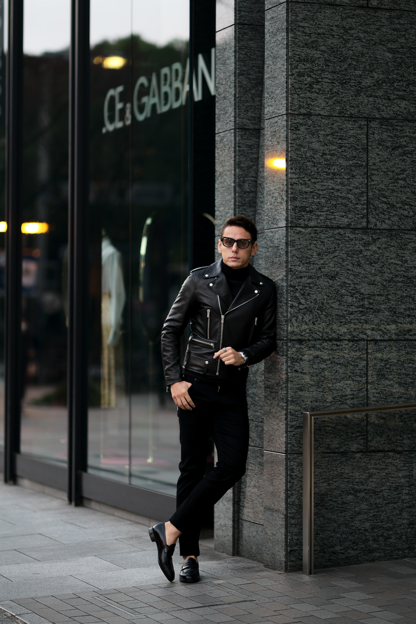 SAINT LAURENT (サンローラン) L01 MOTORCYCLE JACKET (モーター ...