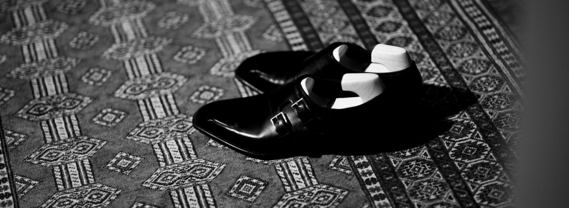 Yohei Fukuda // Double Monk Strap Shoes BLACK 【Bespoke】のイメージ
