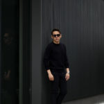 ZANONE(ザノーネ) Crew Neck Sweater (クルーネック セーター) リネンコットン ミドルゲージ サマー ニット セーター NAVY (ネイビー・Z1222) MADE IN ITALY(イタリア製) 2021 春夏新作のイメージ