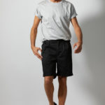 1PIU1UGUALE3 (ウノピュウノウグァーレトレ) BLACK MILITARY BY YOSHIMASA HOSHIBA (ブラックミリタリー バイ 干場義雅) GURKHA SHORTS グルカショーツ BLACK (ブラック) MADE IN JAPAN (日本製) 2021 【Special Model】【ご予約受付中】【2021.6.02(WED).12時～2021.6.16(Wed).11時59分】のイメージ