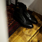 EDWARD GREEN (エドワードグリーン) GALWAY (ゴールウェイ) 82LAST E Lace up boots Black Calf ブラックカーフレザー レースアップブーツ BLACK (ブラック) Made In England (イギリス製) 2021 秋冬新作のイメージ