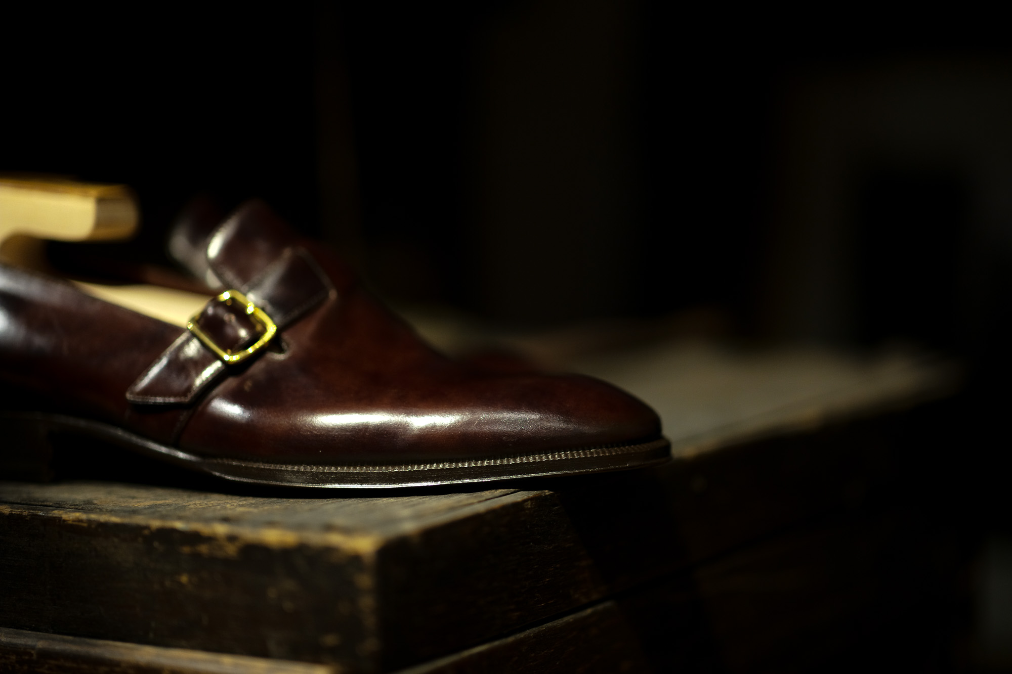 ENZO BONAFE(エンツォボナフェ) ART. EB-44 SLIP ON スリッポン MUSEUM CALF(ミュージアムカーフ) ドレスシューズ スリッポン DARK BROWN (ダークブラウン) made in italy (イタリア製) 2021 愛知 名古屋 Alto e Diritto altoediritto アルトエデリット