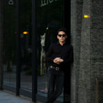 FIXER (フィクサー) FST-01(エフエスティー01) Broad Dress Shirts ストレッチコットン ブロード シャツ BLACK (ブラック) 【ご予約受付中】【2021.6.07(Mon)～2021.6.20(Sun)】のイメージ
