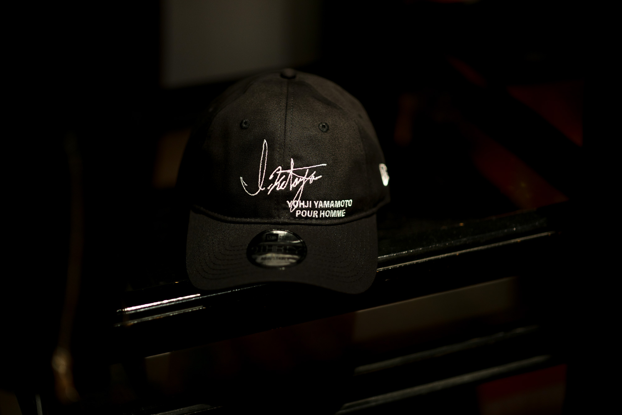 ISAMU KATAYAMA BACKLASH × Yohji Yamamoto × NEW ERA (イサムカタヤマ バックラッシュ × ヨウジヤマモト × ニューエラ) triple name cap "The second" (トリプルネームキャップ ザ セカンド) ベースボールキャップ BLACK (ブラック) 【Special Model】愛知 名古屋 Alto e Diritto altoediritto アルトエデリット