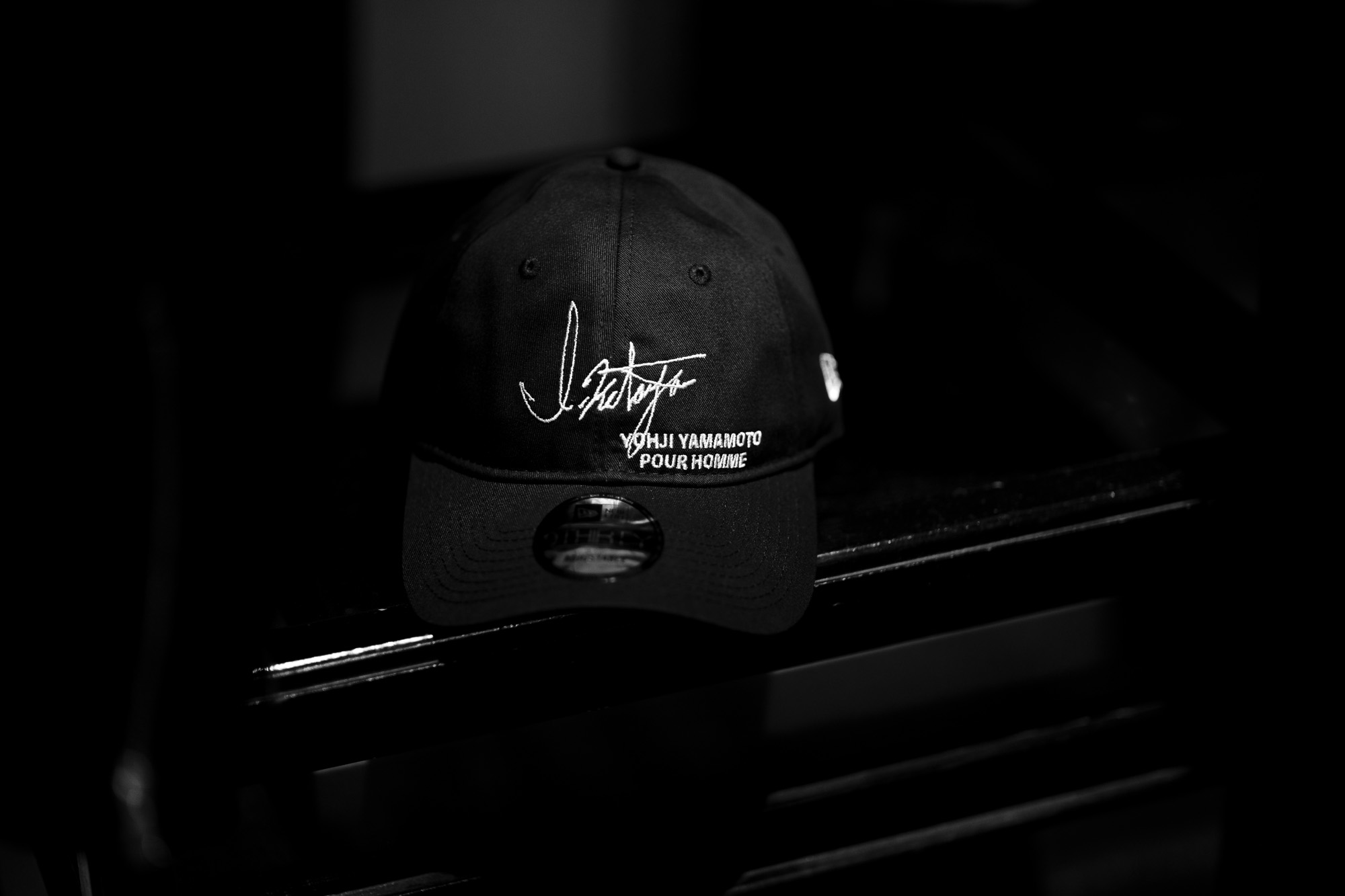 ISAMU KATAYAMA BACKLASH × Yohji Yamamoto × NEW ERA (イサムカタヤマ バックラッシュ × ヨウジヤマモト × ニューエラ) triple name cap "The second" (トリプルネームキャップ ザ セカンド) ベースボールキャップ BLACK (ブラック) 【Special Model】愛知 名古屋 Alto e Diritto altoediritto アルトエデリット