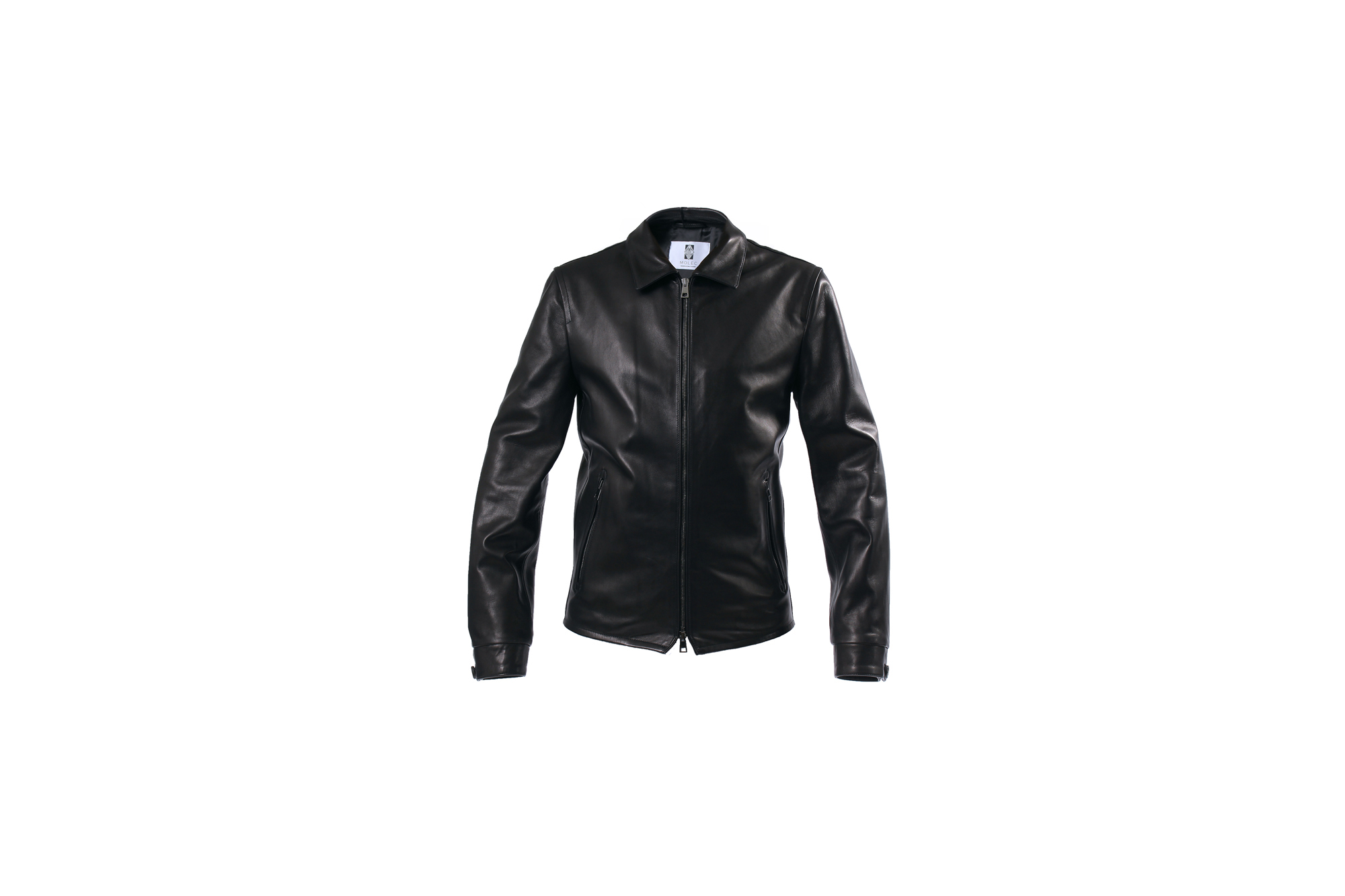 MOLEC (モレック) Single Leather Jacket (シングル レザージャケット) PLONGE Lambskin プロンジェラムレザー シングル ライダース ジャケット NERO (ブラック) NERO (ブラック)　Made in italy (イタリア製) 2021 愛知 名古屋 Alto e Diritto altoediritto アルトエデリット レザージャケット