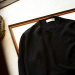 MONARO FIRENZE “Loropiana Baby Cashmere” Crew Neck Sweater BLACK 2021AW 【Special Model】のイメージ