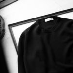 MONARO FIRENZE “Loropiana Baby Cashmere” Crew Neck Sweater BLACK,CHARCOAL,VIOLET,OFF WHITE 2022AW  【Alto e Diritto別注】【Special Model】のイメージ