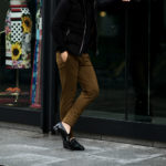 cuervo bopoha (クエルボ ヴァローナ) Sartoria Collection (サルトリア コレクション) Brad (ブラッド) 2WAY LIGHT COMFORT JERSEY ライト ストレッチ ジャージ スラックス GOLD (ゴールド) MADE IN JAPAN (日本製) 2021 秋冬新作 【入荷しました】【フリー分発売開始】のイメージ