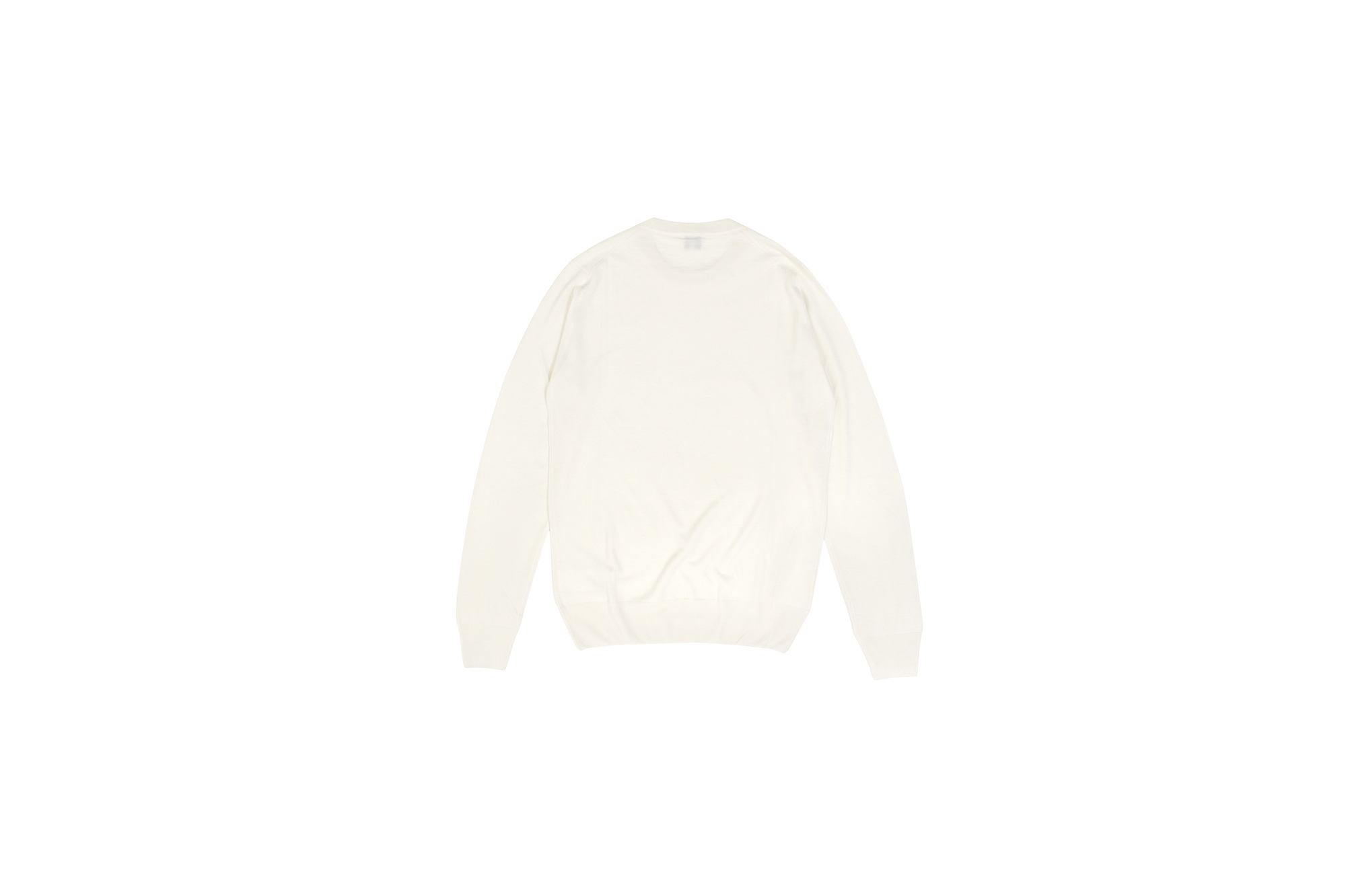 FEDELI (フェデリ) Silk Cashmere Crew Neck Sweater シルクカシミア クルーネック セーター WHITE (ホワイト・22) made in italy (イタリア製) 2021 秋冬新作 【入荷しました】【フリー分発売開始】愛知 名古屋 Alto e Diritto altoediritto アルトエデリット シルカシニット