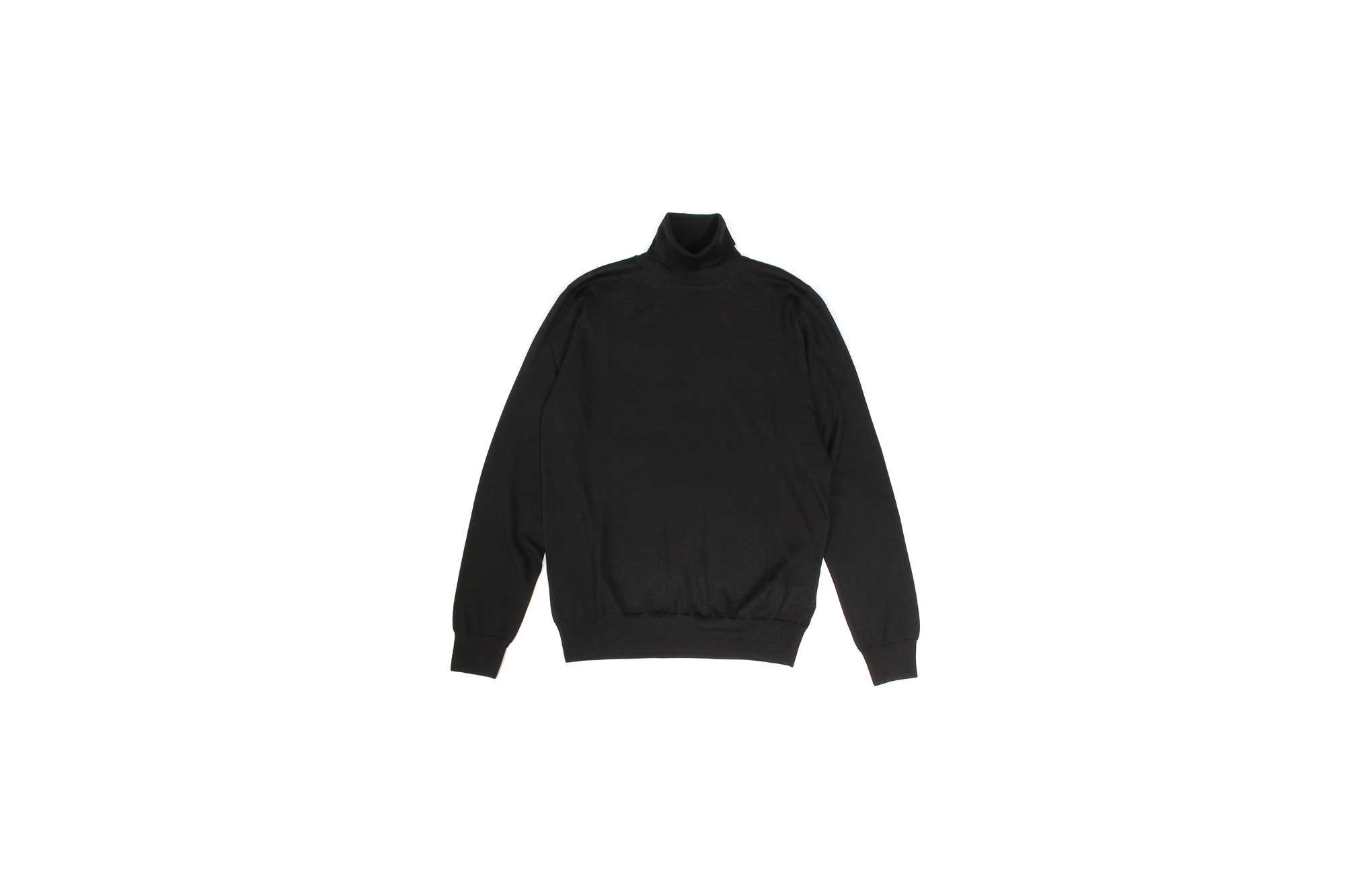 FEDELI (フェデリ) Silk Cashmere Turtle Neck Sweater シルクカシミア タートルネック セーター BLACK (ブラック・9) made in italy (イタリア製) 2021 秋冬新作 愛知 名古屋 Alto e Diritto altoediritto アルトエデリット シルカシニット