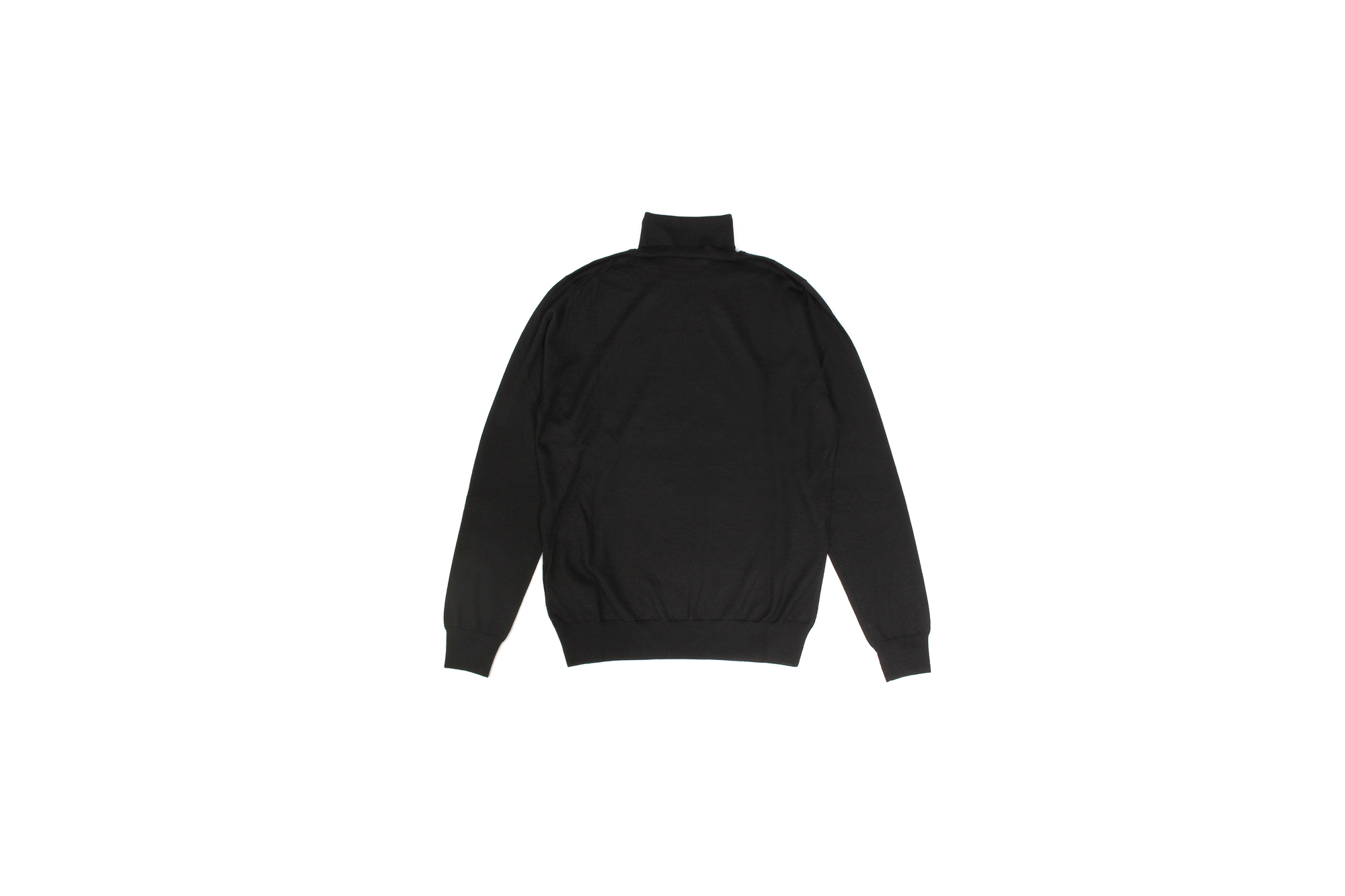 FEDELI (フェデリ) Silk Cashmere Turtle Neck Sweater シルクカシミア タートルネック セーター BLACK (ブラック・9) made in italy (イタリア製) 2021 秋冬新作 愛知 名古屋 Alto e Diritto altoediritto アルトエデリット シルカシニット