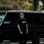 FIXER (フィクサー) FTS-03 Reverse Print Crew Neck T-shirt リバースプリント Tシャツ BLACK (ブラック) 【SOLD OUT】のイメージ