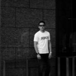 FIXER (フィクサー) FTS-03 Reverse Print Crew Neck T-shirt リバースプリント Tシャツ WHITE (ホワイト) 【SOLD OUT】のイメージ